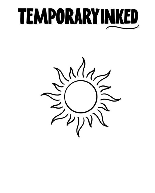 Radiant Sun Tattoo Tattoo