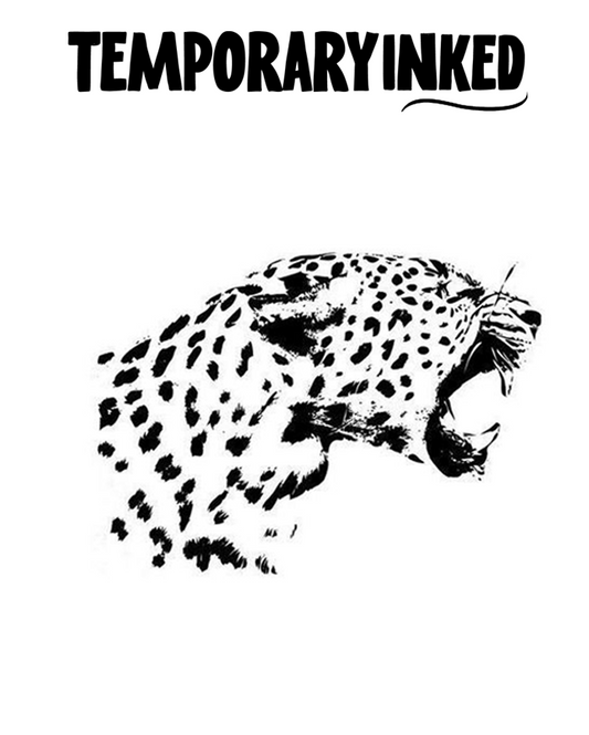 Roaring Leopard Tattoo