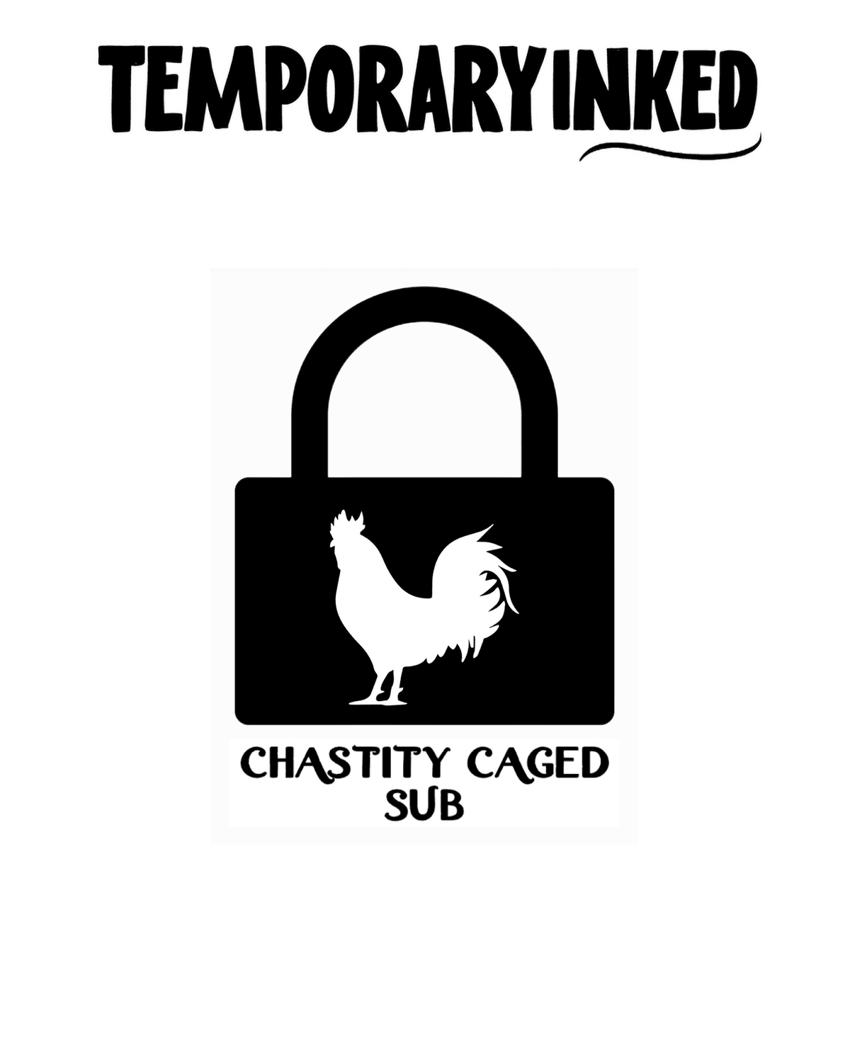 Rooster Padlock Tattoo