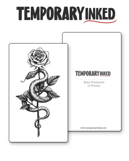 Rose Dragon Tattoo