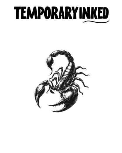 Scorpion Strike (Small) Tattoo