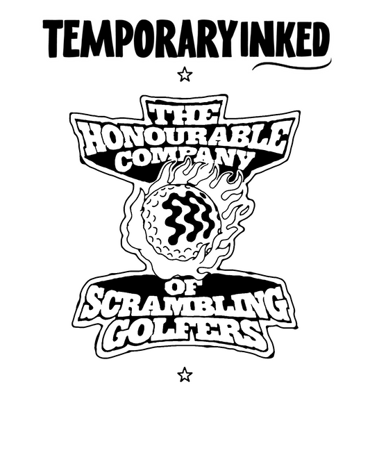Scrambling Golfers Tattoo