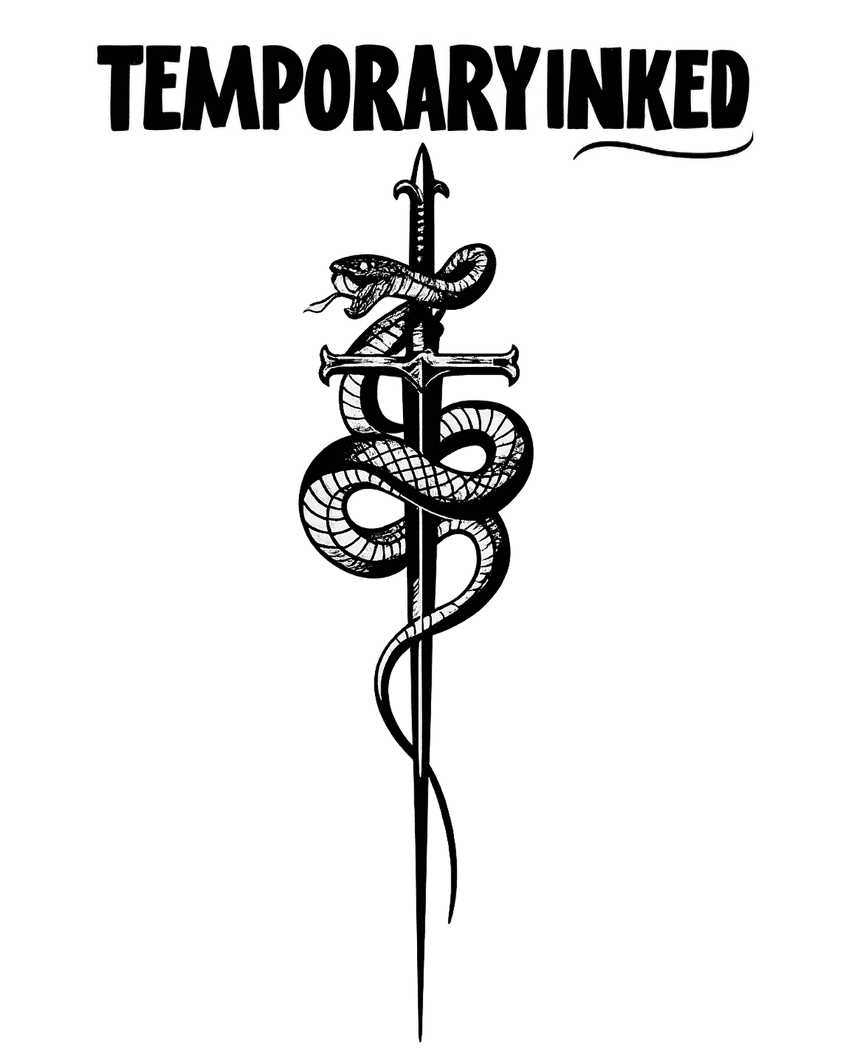 Serpent Sword Tattoo