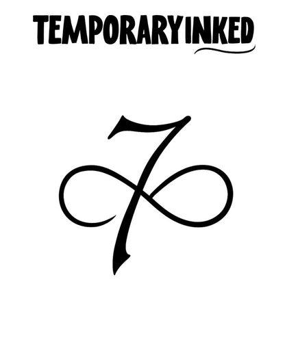 Seven Infinity Tattoo