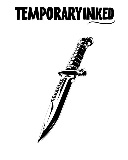 Sharp Dagger Tattoo