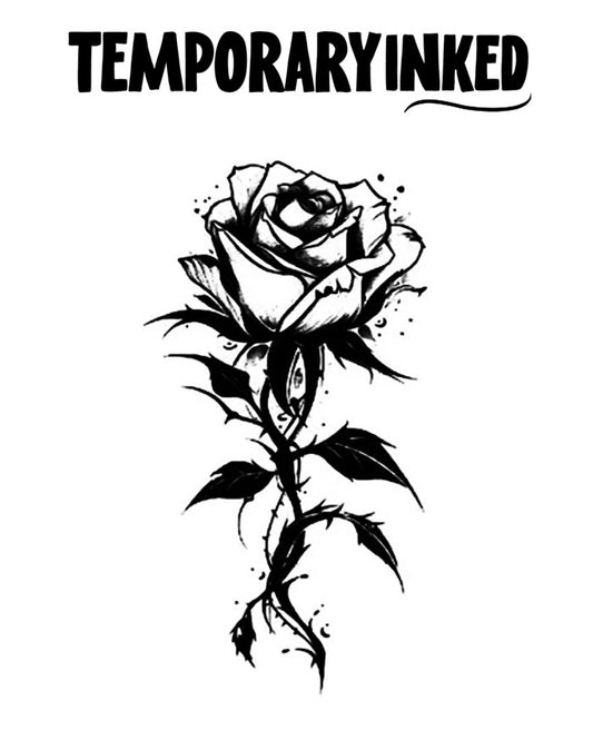 Silhouetted Beauty Tattoo