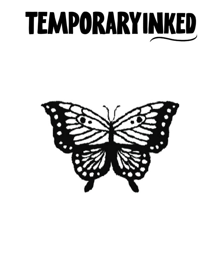 Single Butterfly Tattoo