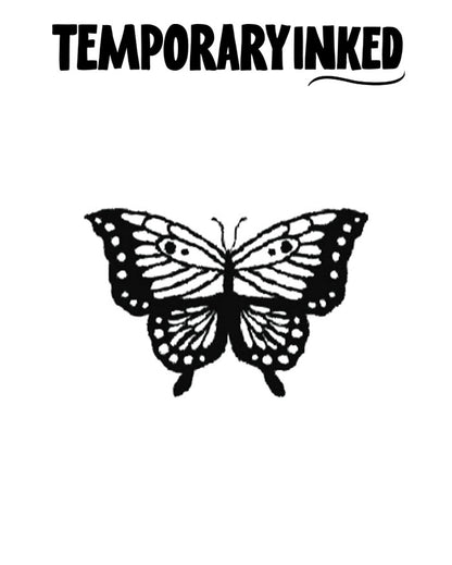 Single Butterfly Tattoo