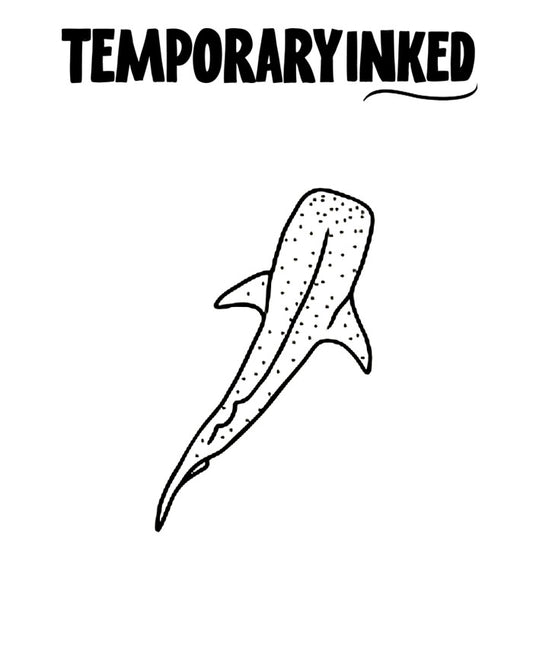 Small Whale Shark Tattoo