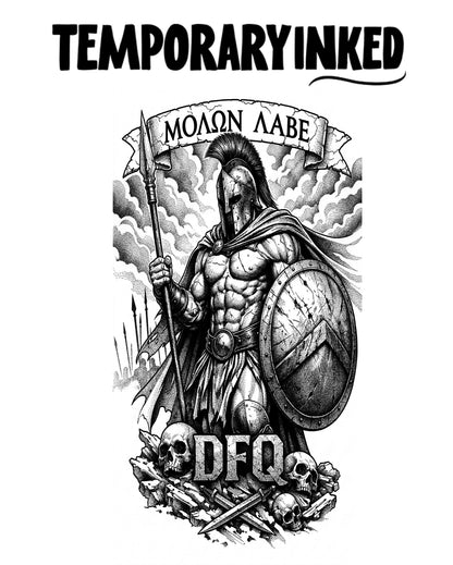 Spartan Molon Labe Tattoo
