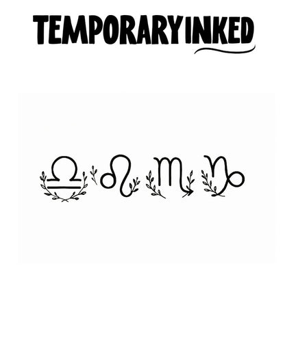 Star Sign Tattoo Family