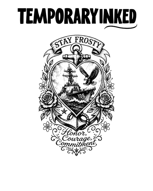 Stay Frosty Anchor Tattoo