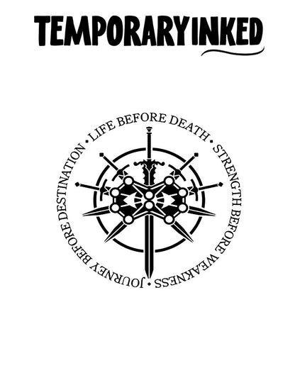 Strength Before Weakness Tattoo