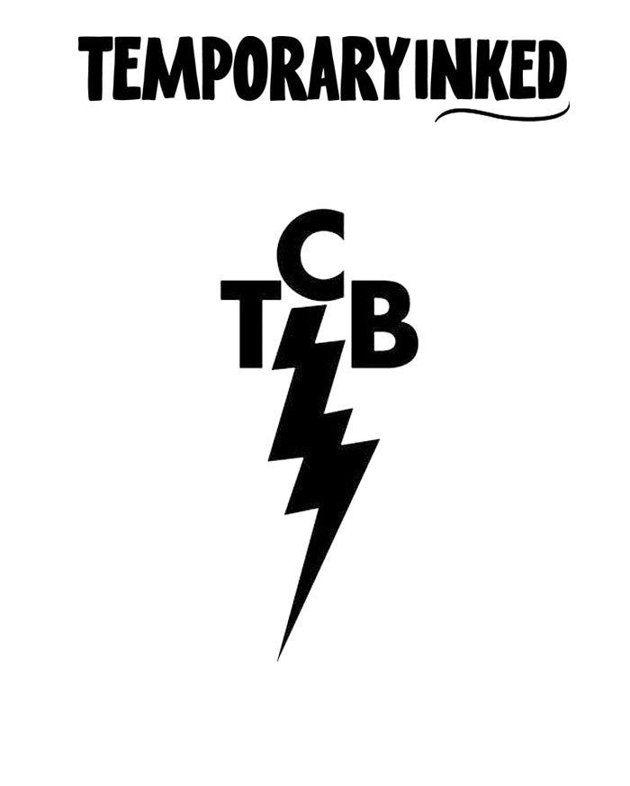 TCB Lightning Tattoo
