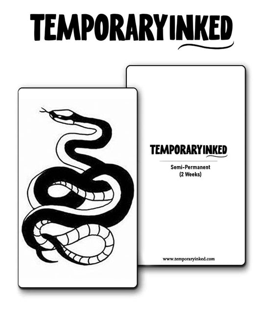 Tangled Snake Tattoo