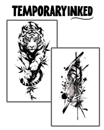 Roaring Strength Tiger Tattoo Pack