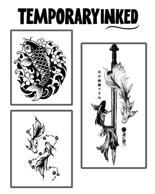 Koi Sword Flow Tattoo Pack