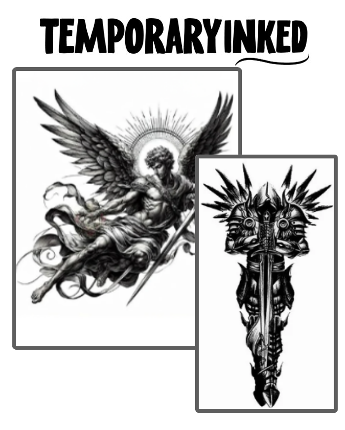 Shop Tattoo Packs | 2 Week Temporary Tattoos | TemporaryInked.com ...