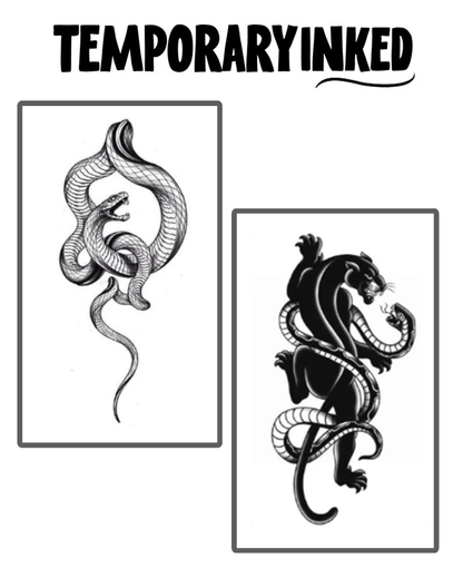 Serpent Panther Strike Tattoo Pack