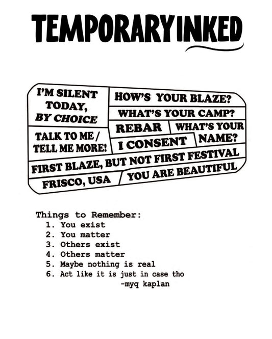 Things To Remember Tattoo