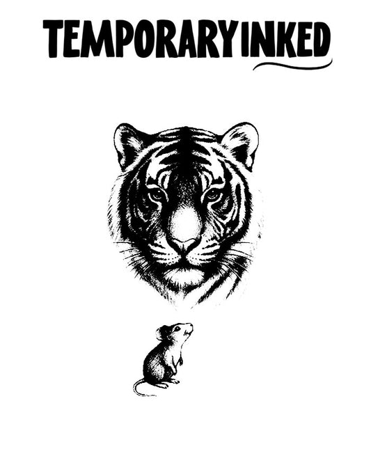 Tiger Mouse Tattoo