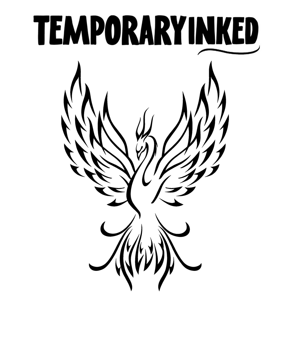 Tribal Phoenix Tattoo