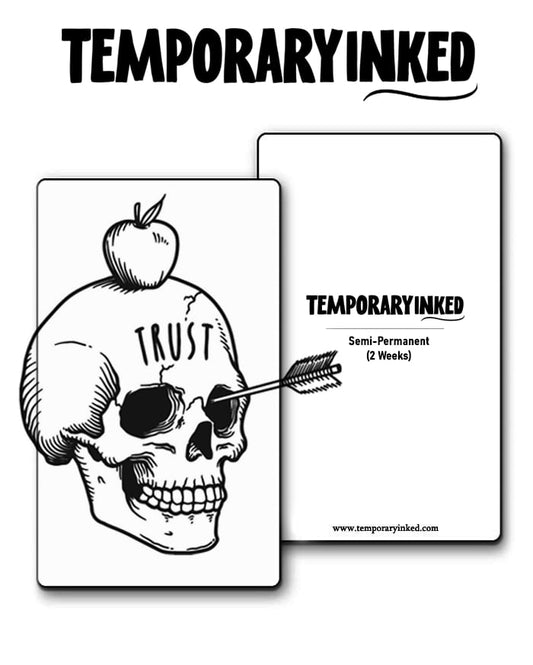 Trust Skull Tattoo