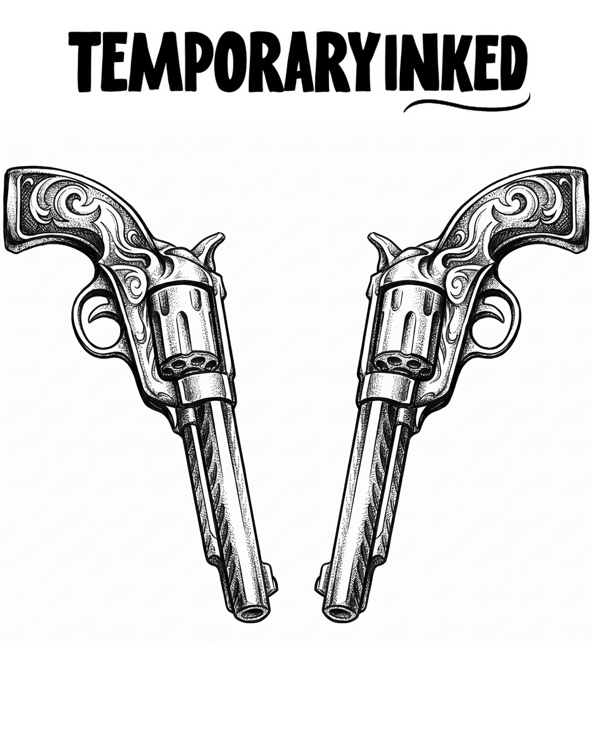 Twin Revolver XL Tattoo