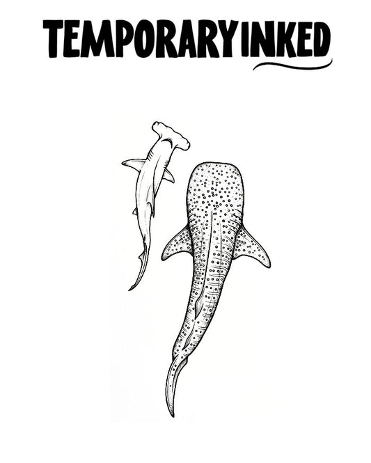 Twin Sharks Tattoo