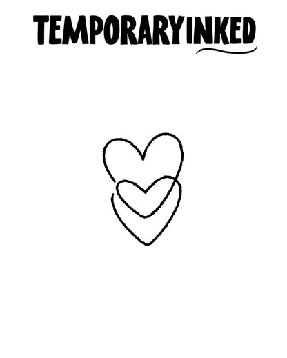 Twin Hearts Tattoo