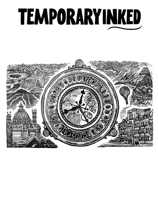 Wanderers Map XL Tattoo