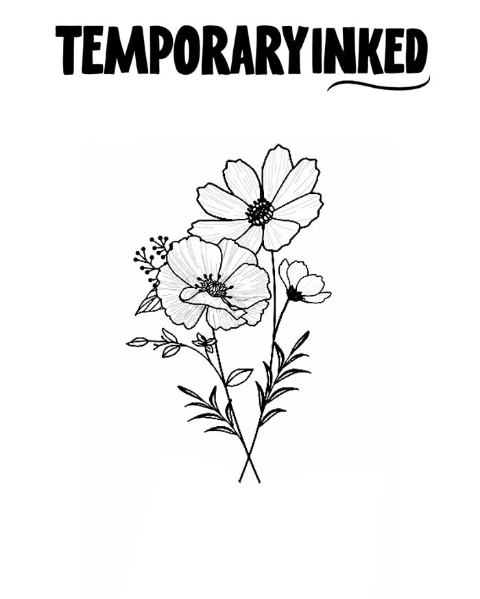 Wild Bloom Tattoo