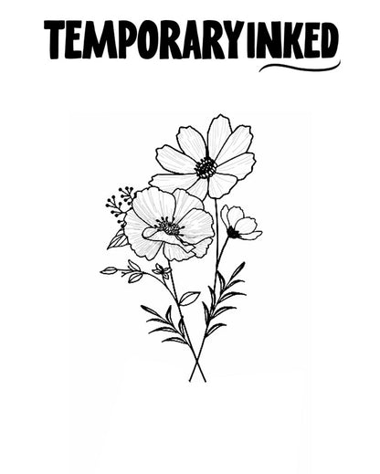 Wild Bloom Tattoo