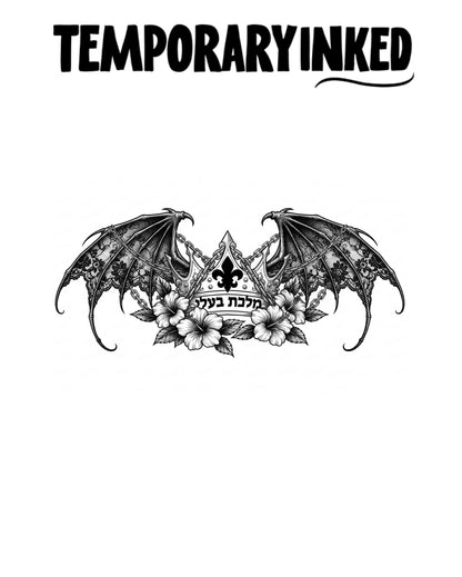 Wing Crown Tattoo