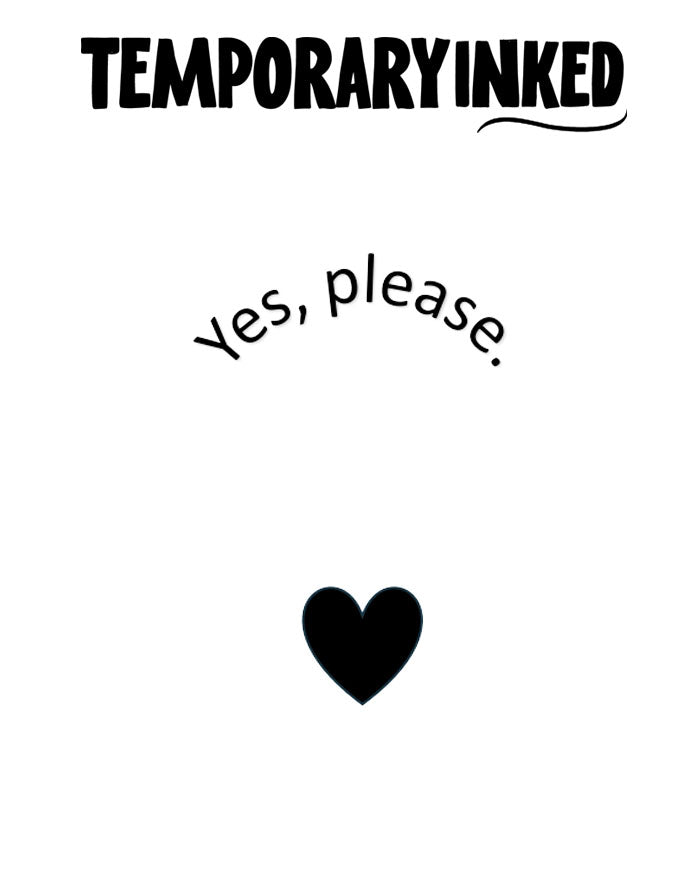 Yes Please Tattoo