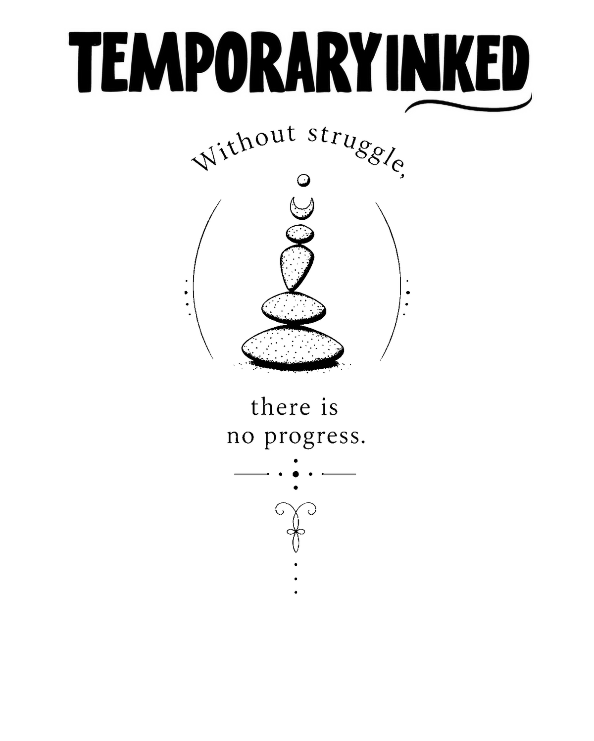Zen Harmony Progress Tattoo